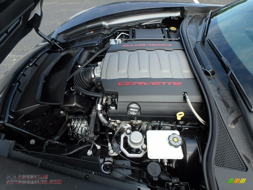 2018 Corvette Stingray Coupe - Watkins Glen Gray Metallic / Jet Black photo #3