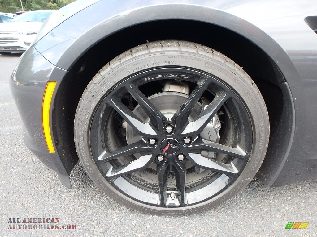 2018 Corvette Stingray Coupe - Watkins Glen Gray Metallic / Jet Black photo #10