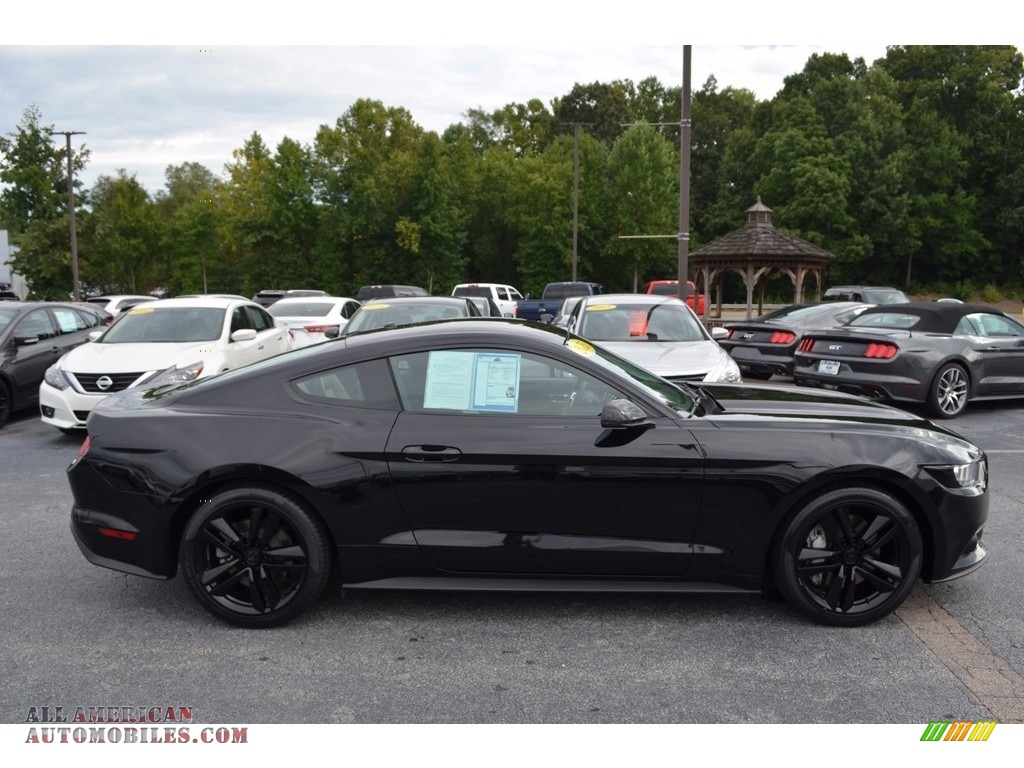 2015 Mustang EcoBoost Coupe - Black / Ceramic photo #2