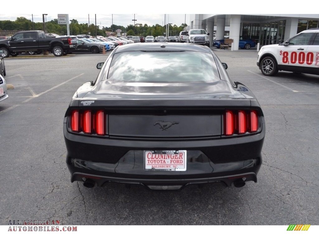 2015 Mustang EcoBoost Coupe - Black / Ceramic photo #4
