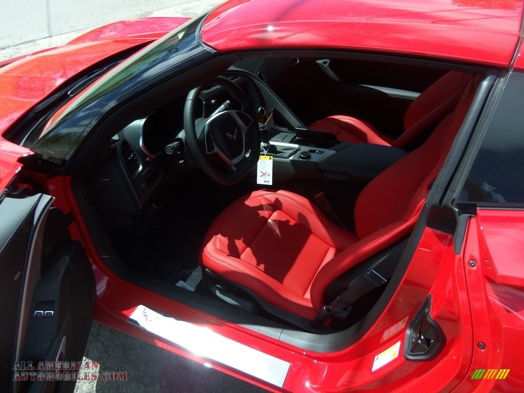 2017 Corvette Stingray Coupe - Torch Red / Adrenaline Red photo #13