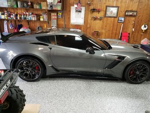 Shark Gray Metallic 2016 Chevrolet Corvette Z06 Coupe