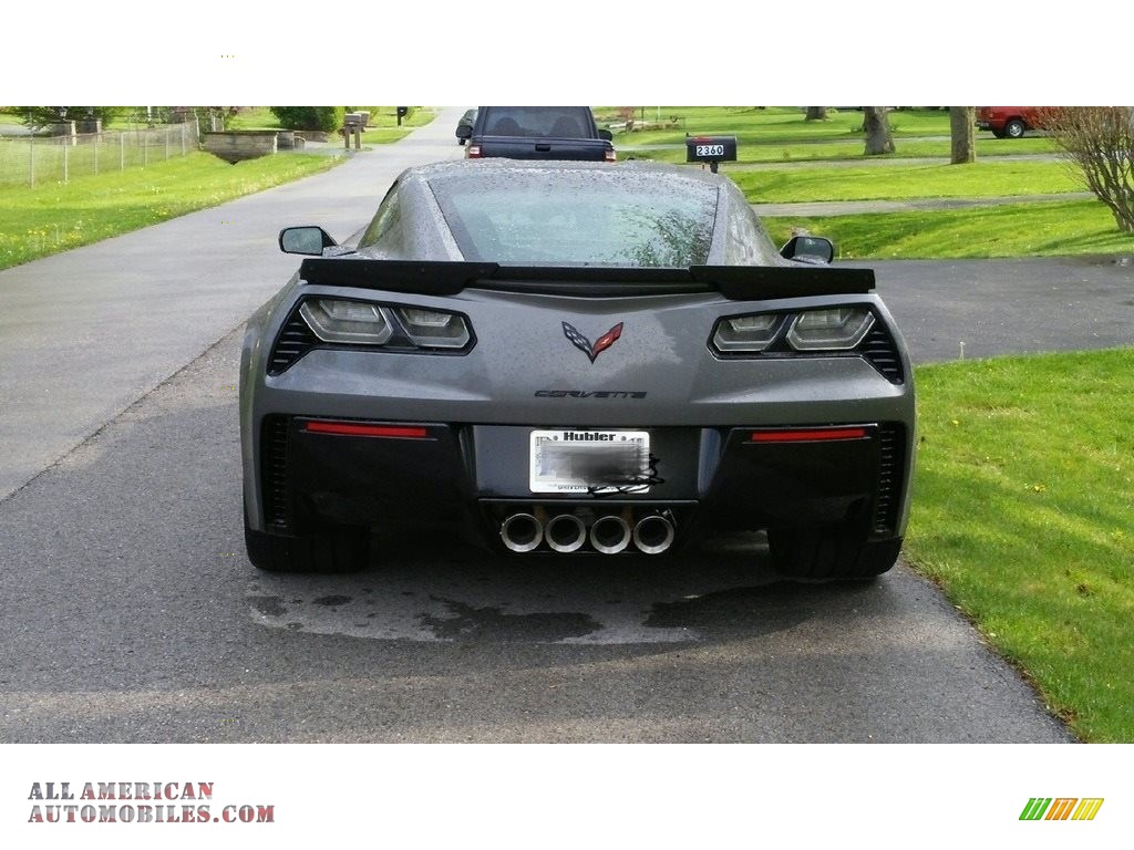 2016 Corvette Z06 Coupe - Shark Gray Metallic / Jet Black photo #6
