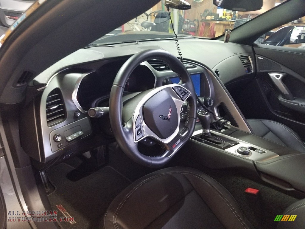 2016 Corvette Z06 Coupe - Shark Gray Metallic / Jet Black photo #12