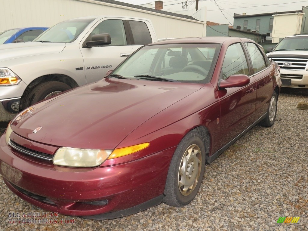 2001 L Series L200 Sedan - Dark Red / Gray photo #3