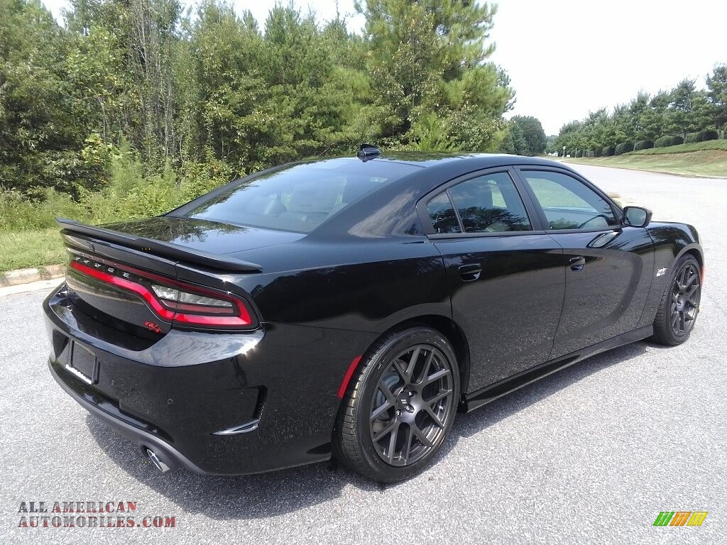 2018 Charger R/T Scat Pack - Pitch Black / Black photo #5