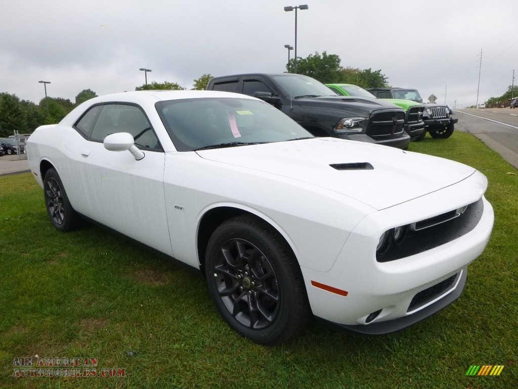 2018 Challenger GT AWD - White Knuckle / Black photo #6