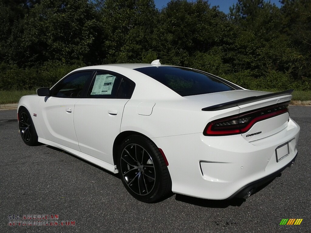 2018 Charger R/T Scat Pack - White Knuckle / Black photo #8