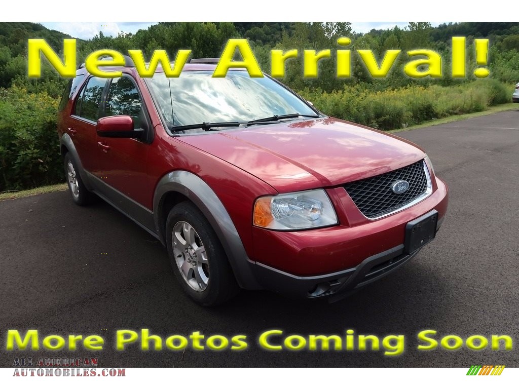 Redfire Metallic / Shale Ford Freestyle SEL AWD