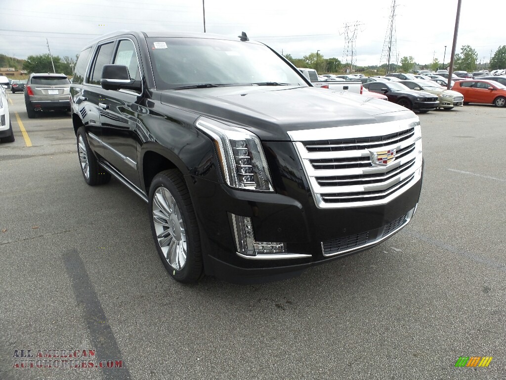 Black Raven / Jet Black Cadillac Escalade Platinum 4WD