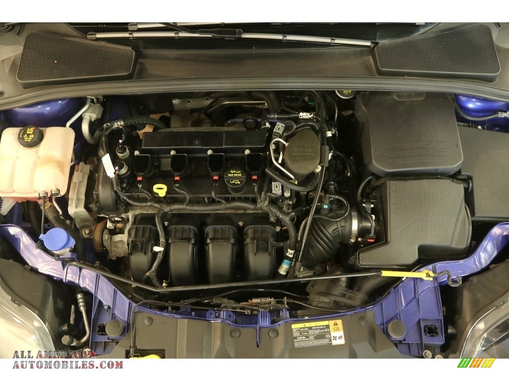 2013 Focus Titanium Hatchback - Performance Blue / Charcoal Black photo #16