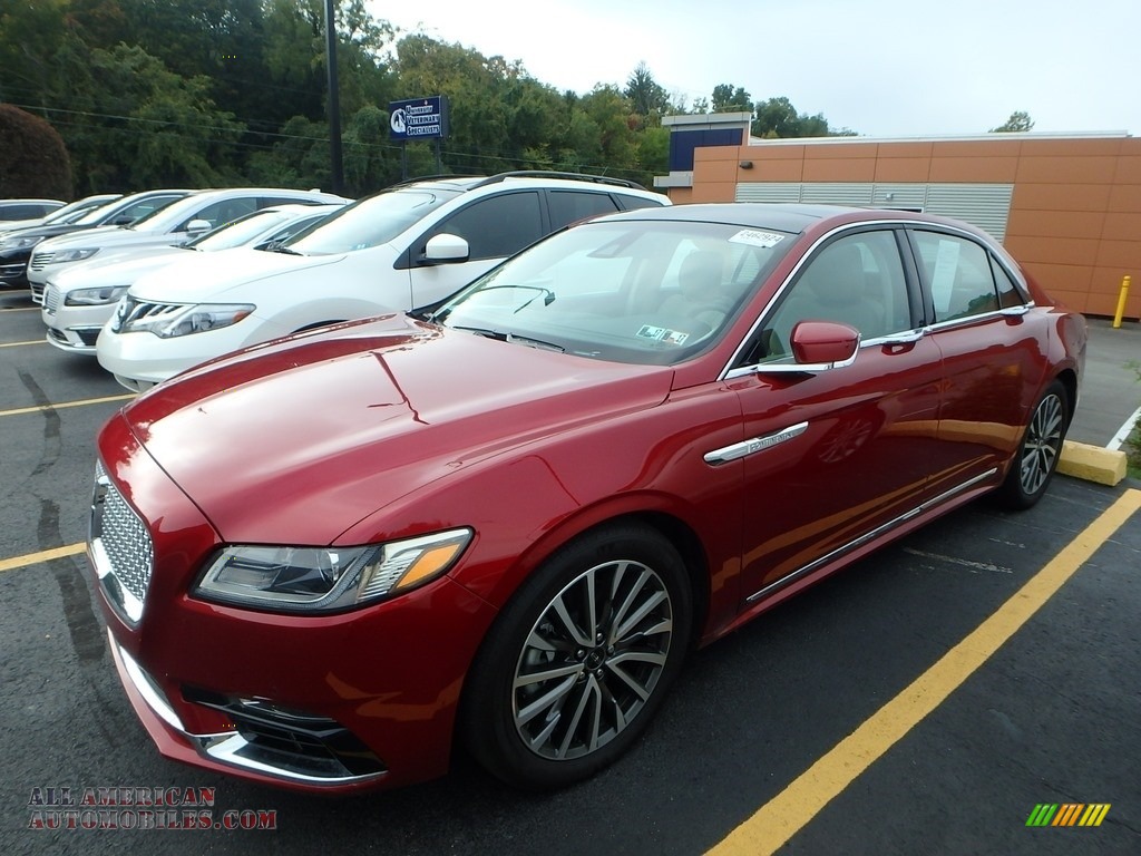 2017 Continental Select AWD - Ruby Red / Cappuccino photo #1