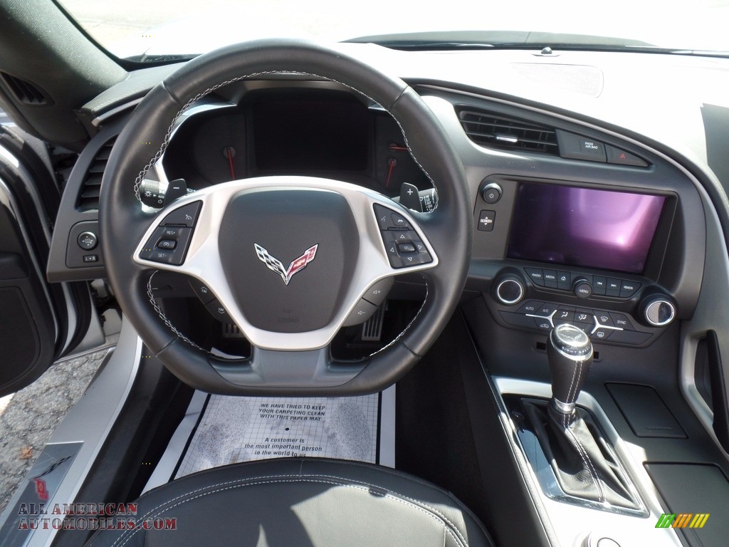 2016 Corvette Stingray Convertible - Blade Silver Metallic / Jet Black photo #19