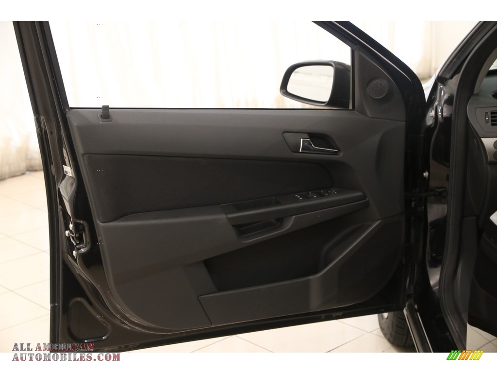 2008 Astra XE Sedan - Black Sapphire / Charcoal photo #4