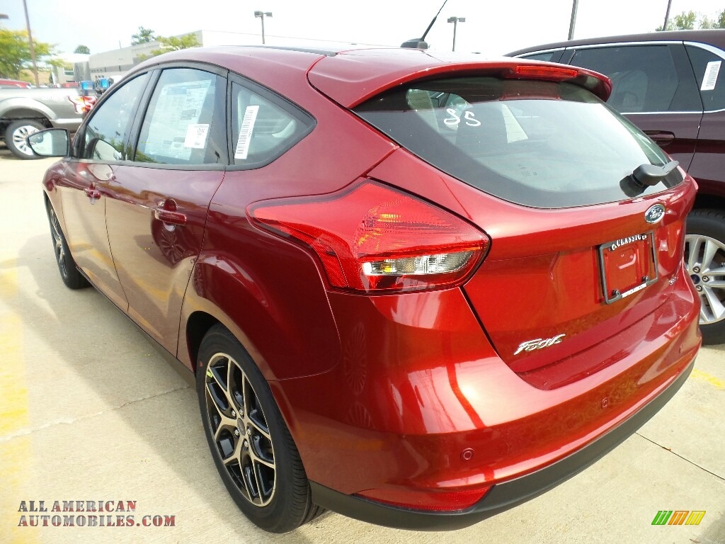 2017 Focus SEL Hatch - Ruby Red / Charcoal Black photo #3