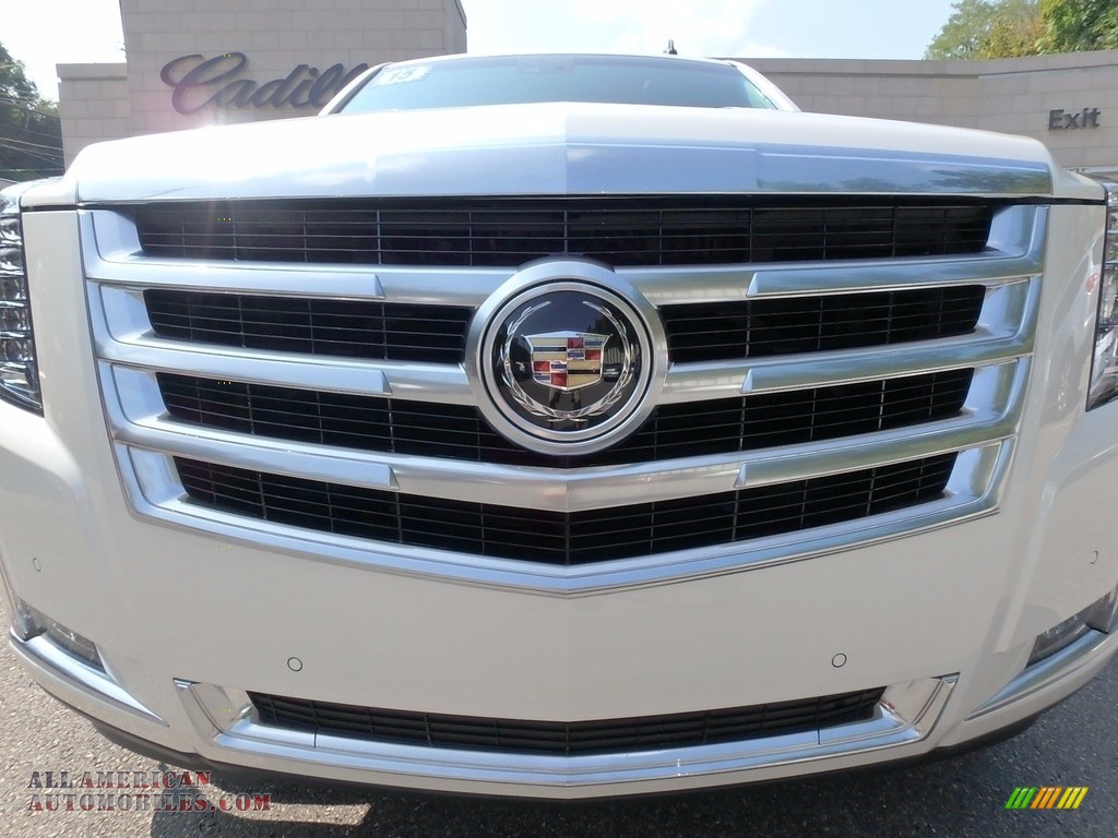 2015 Escalade Premium 4WD - White Diamond Tricoat / Shale/Cocoa photo #9