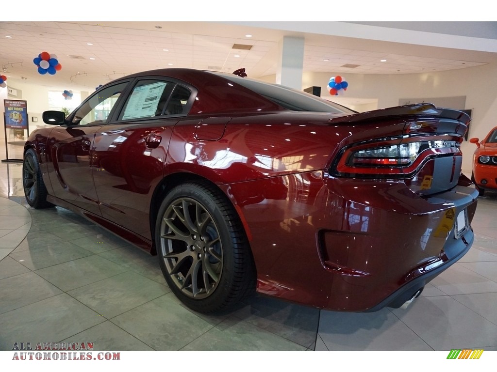 2018 Charger SRT Hellcat - Octane Red Pearl / Black photo #2