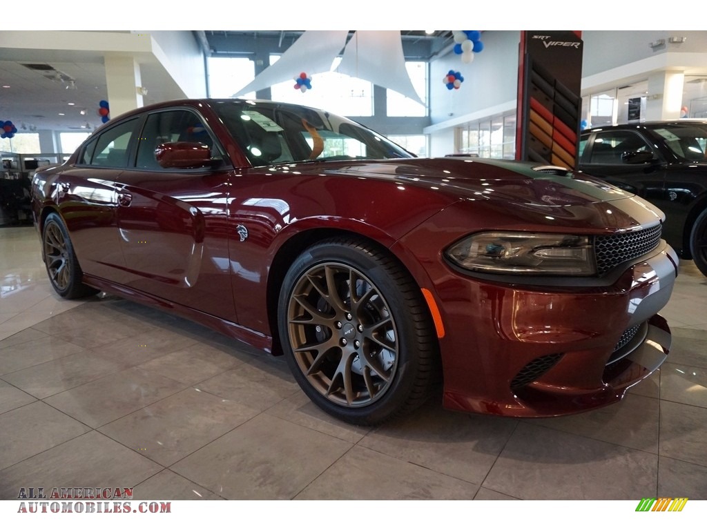 2018 Charger SRT Hellcat - Octane Red Pearl / Black photo #4