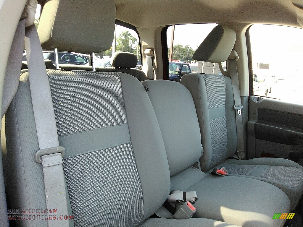 2007 Ram 1500 SLT Quad Cab 4x4 - Inferno Red Crystal Pearl / Medium Slate Gray photo #20