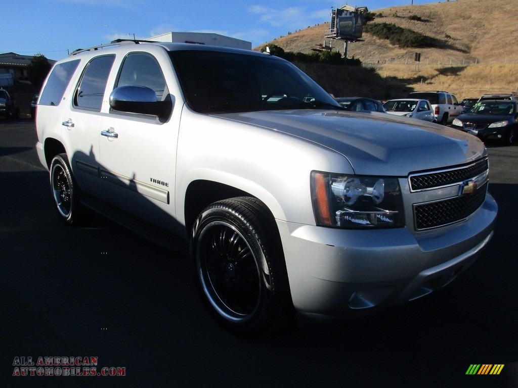 Sheer Silver Metallic / Ebony Chevrolet Tahoe LT