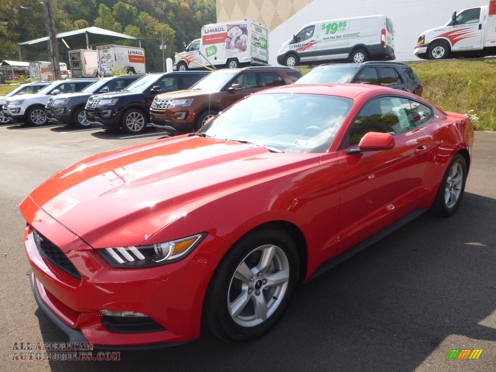 2017 Mustang V6 Coupe - Race Red / Ebony photo #5