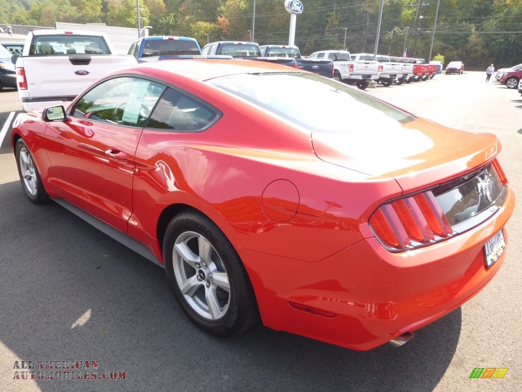 2017 Mustang V6 Coupe - Race Red / Ebony photo #6