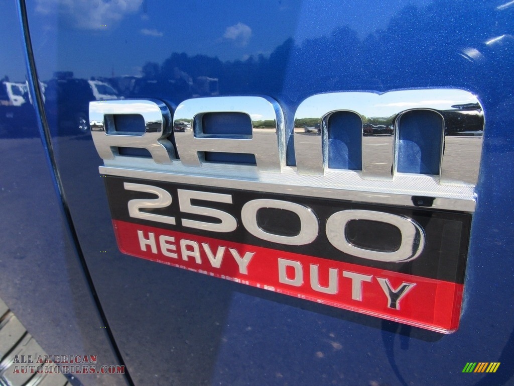 2011 Ram 2500 HD SLT Mega Cab 4x4 - Deep Water Blue Pearl / Light Pebble Beige/Bark Brown photo #56