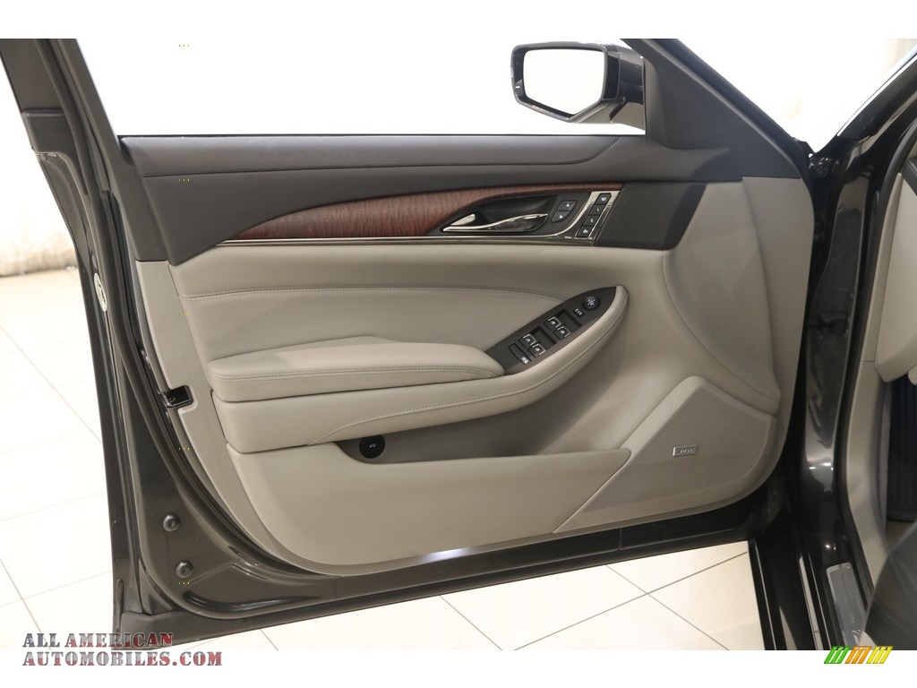 2014 CTS Sedan AWD - Phantom Gray Metallic / Medium Titanium/Jet Black photo #4