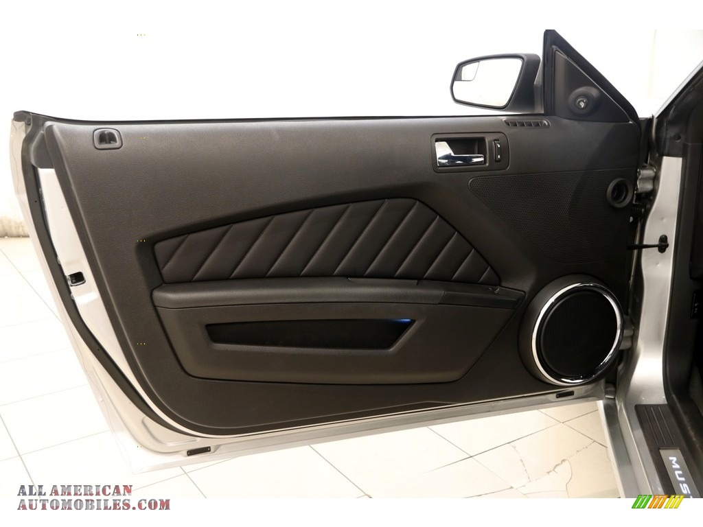 2014 Mustang V6 Premium Coupe - Ingot Silver / Charcoal Black photo #6