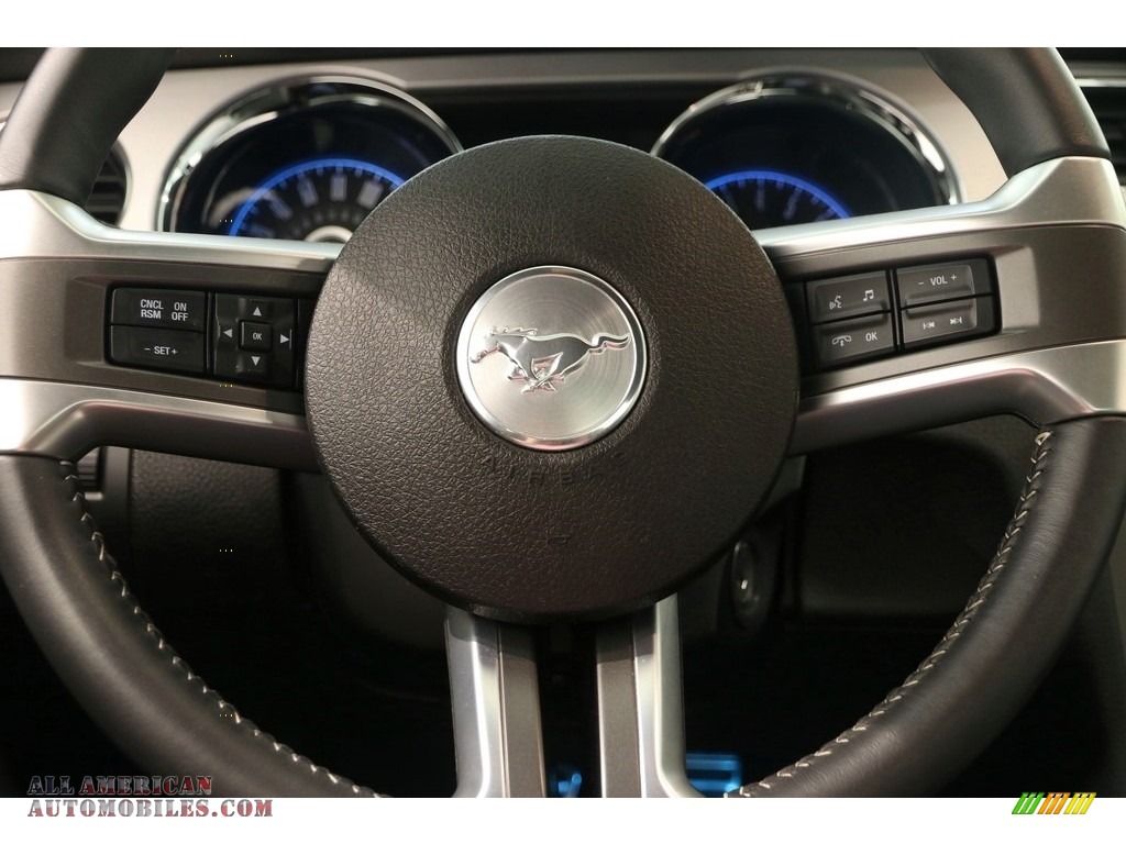 2014 Mustang V6 Premium Coupe - Ingot Silver / Charcoal Black photo #9