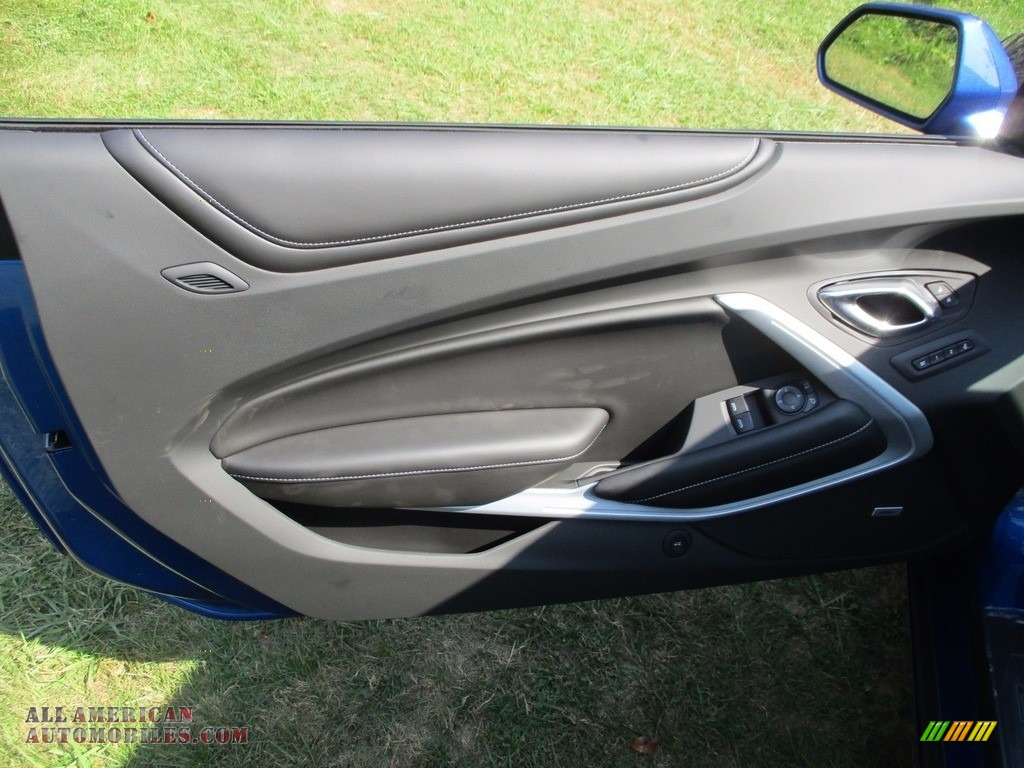 2018 Camaro SS Coupe - Hyper Blue Metallic / Jet Black photo #15