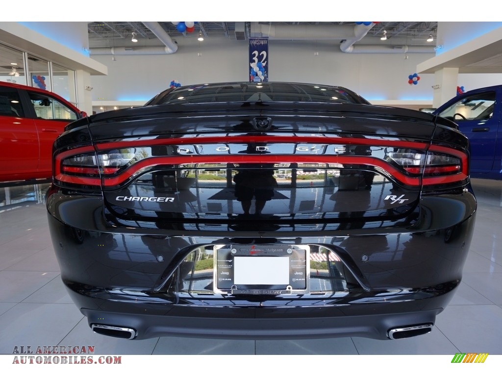 2018 Charger R/T - Pitch Black / Black photo #4