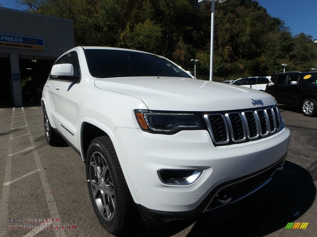 2018 Grand Cherokee Limited 4x4 Sterling Edition - Bright White / Black photo #7