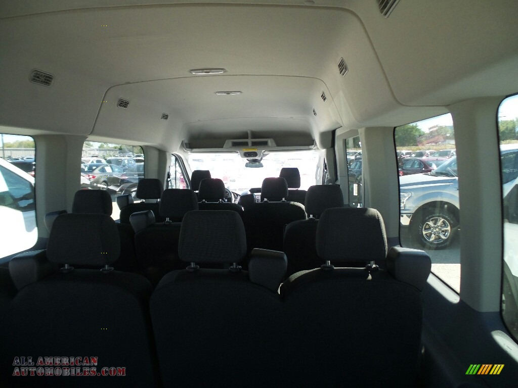 2018 Transit Van 350 MR Long - Oxford White / Charcoal Black photo #5