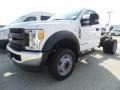 Ford F550 Super Duty XL Regular Cab 4x4 Chassis Oxford White photo #1