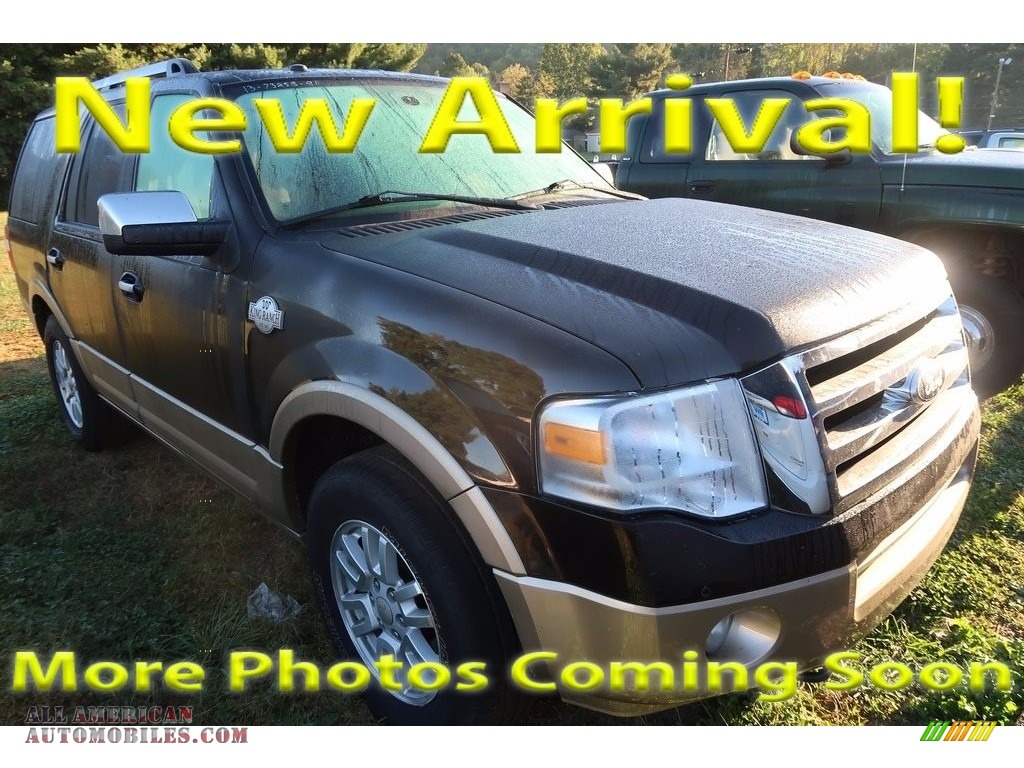 2013 Expedition King Ranch 4x4 - Kodiak Brown / King Ranch Charcoal Black/Chaparral Leather photo #1