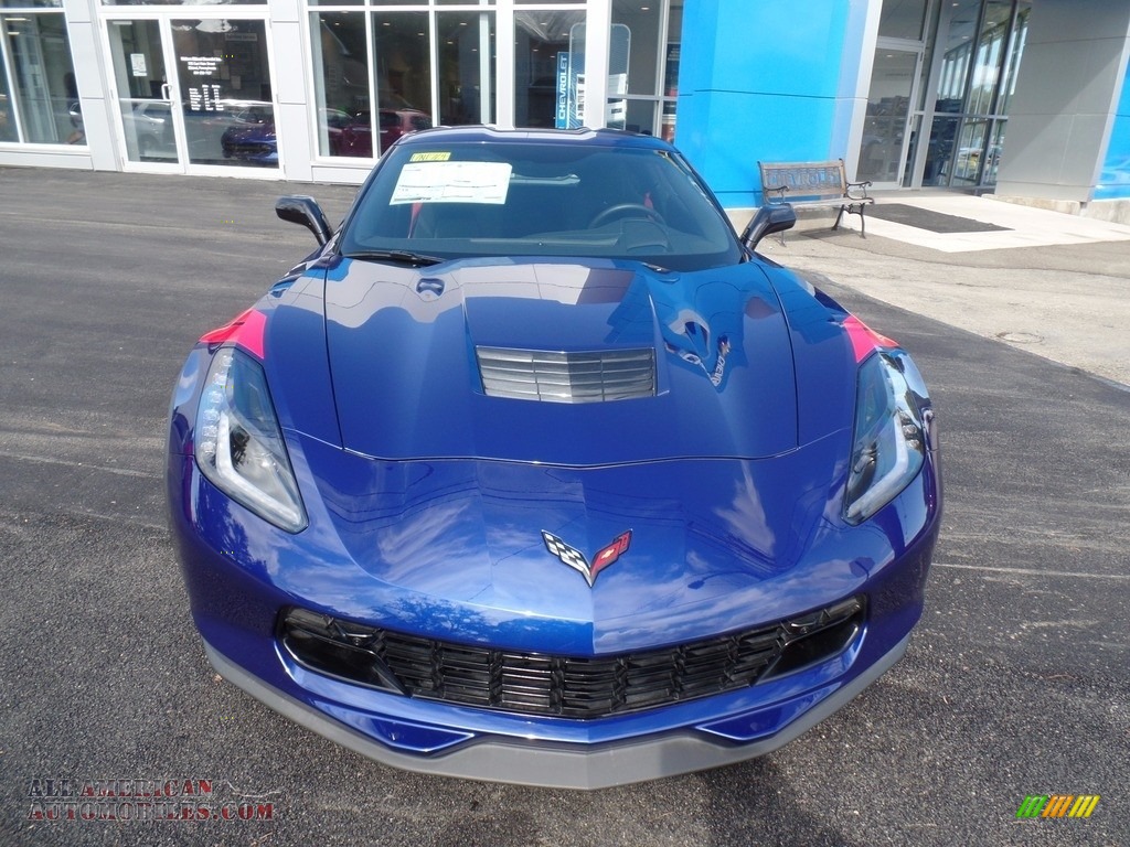 2017 Corvette Grand Sport Coupe - Admiral Blue / Jet Black photo #2