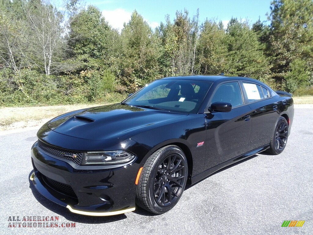 2018 Charger R/T Scat Pack - Pitch Black / Black photo #2