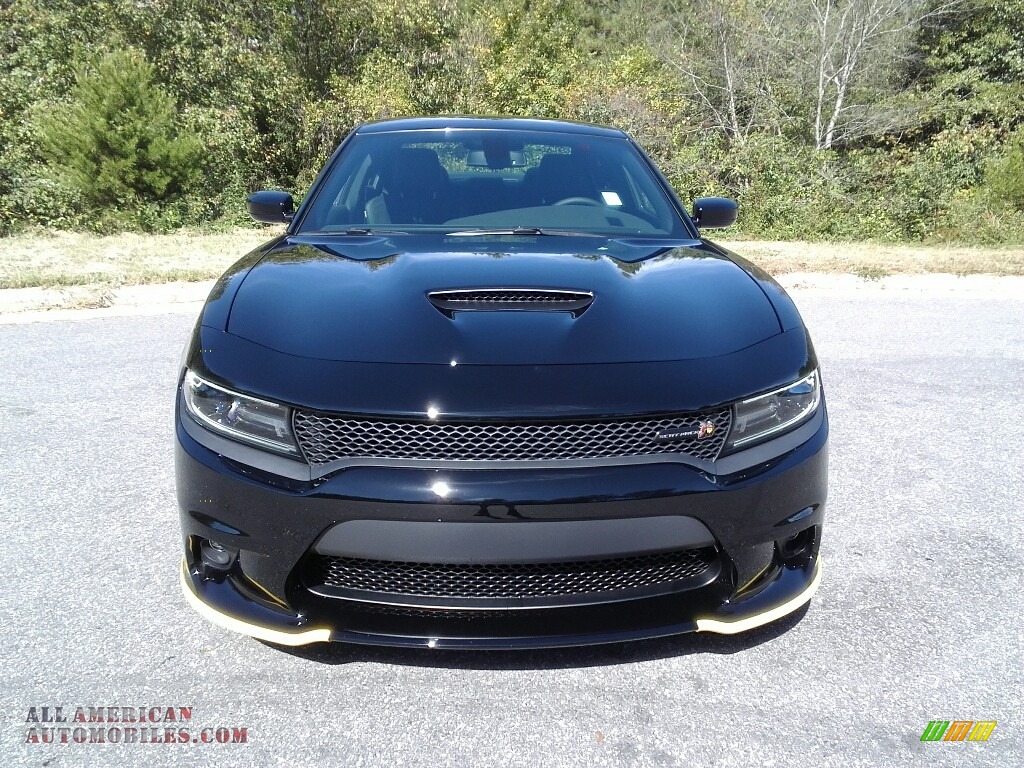 2018 Charger R/T Scat Pack - Pitch Black / Black photo #3