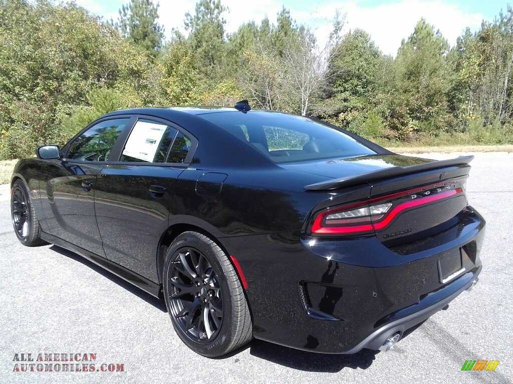 2018 Charger R/T Scat Pack - Pitch Black / Black photo #8