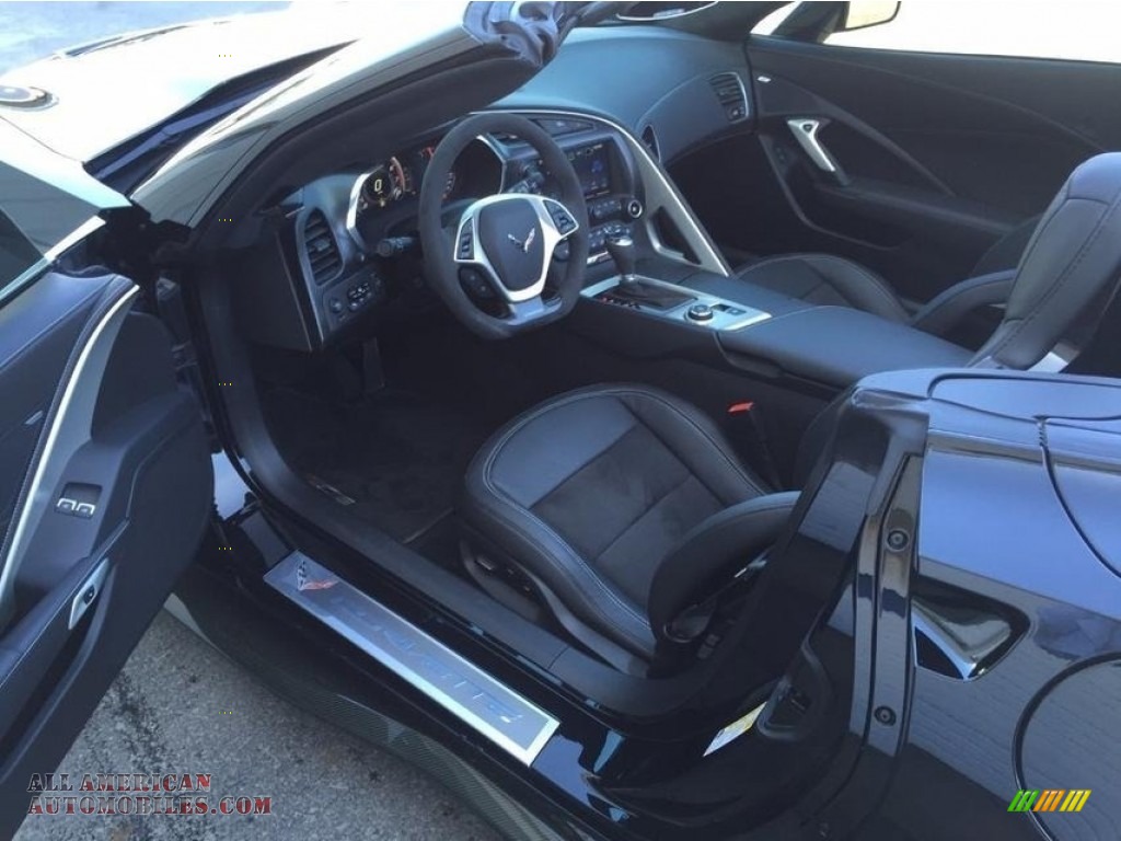 2016 Corvette Z06 Convertible - Black / Jet Black photo #2