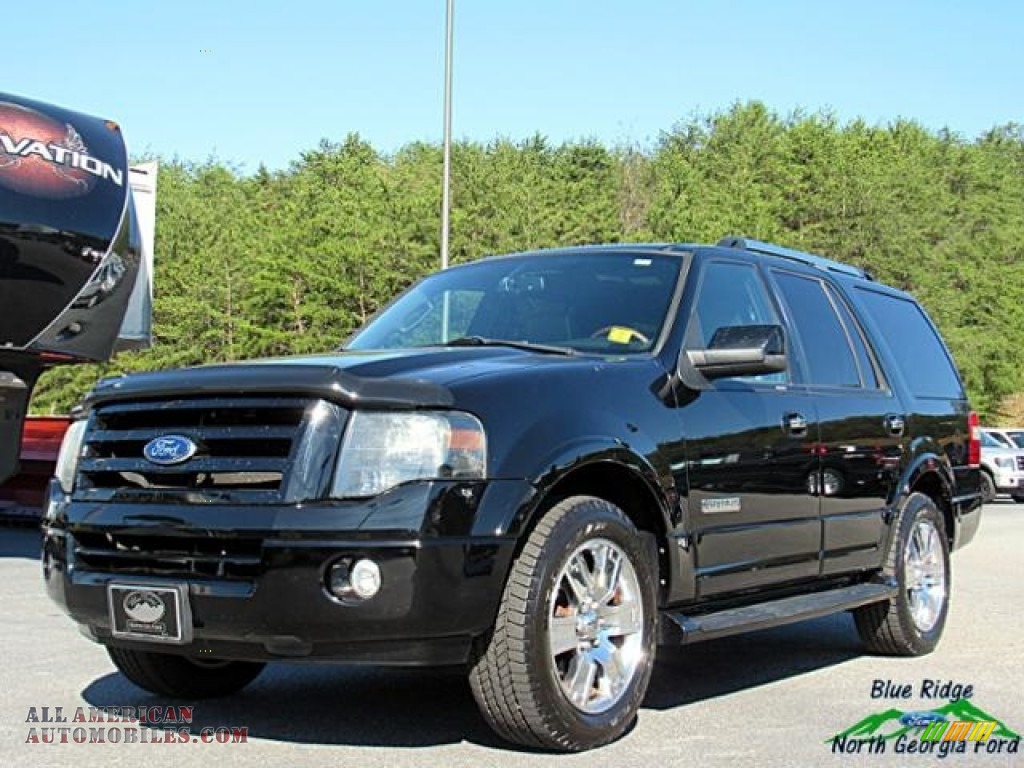 Black / Charcoal Black/Caramel Ford Expedition Limited