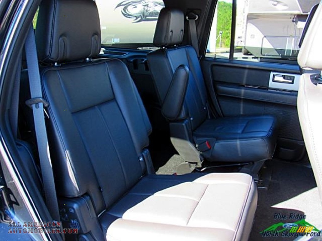 2007 Expedition Limited - Black / Charcoal Black/Caramel photo #15
