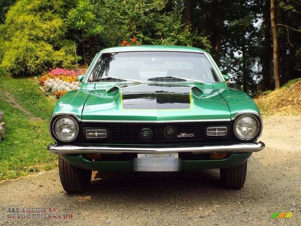 1971 Maverick Coupe - Grabber Green / Black photo #23
