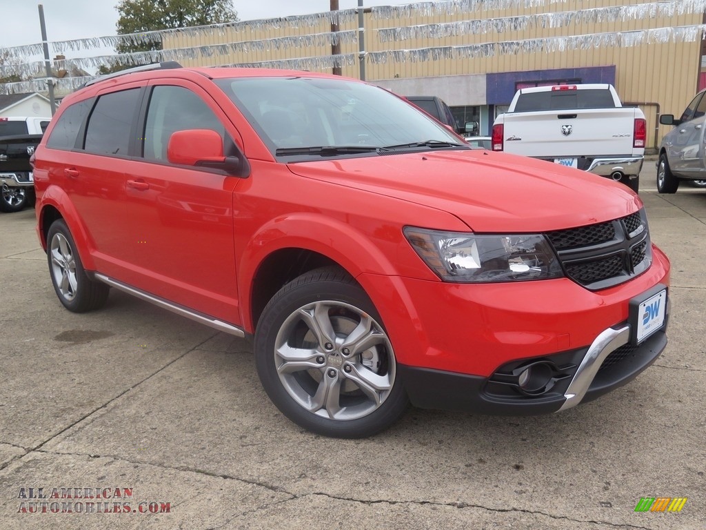 Blood Orange / Black Dodge Journey Crossroad