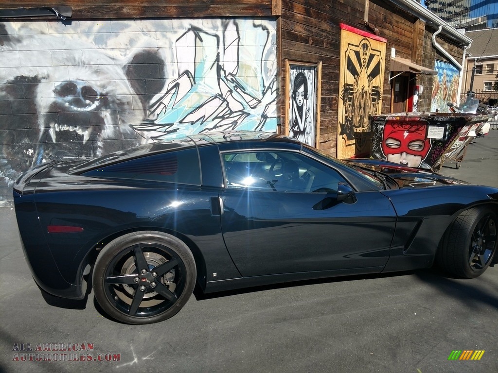 2007 Corvette Coupe - Black / Ebony photo #9