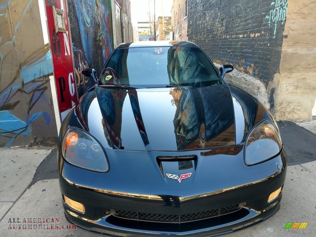 2007 Corvette Coupe - Black / Ebony photo #14
