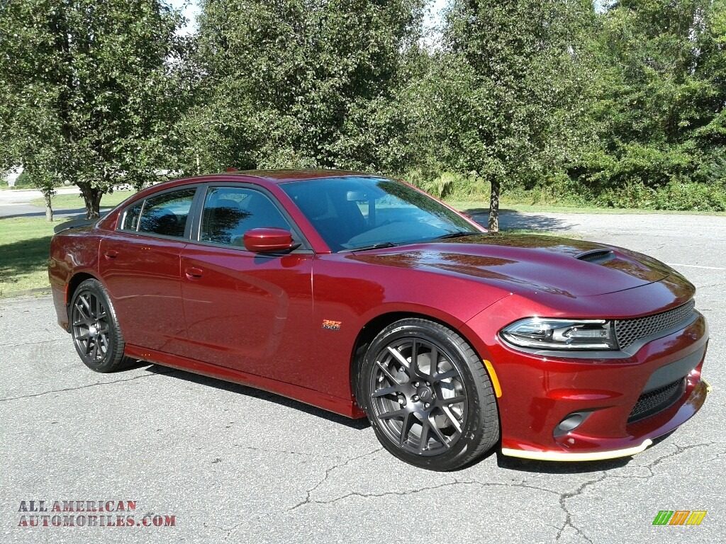 2018 Charger R/T Scat Pack - Octane Red Pearl / Black photo #4