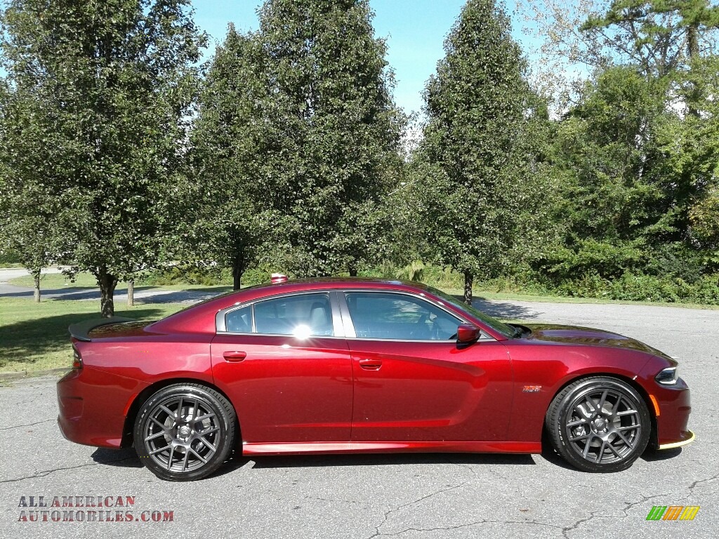 2018 Charger R/T Scat Pack - Octane Red Pearl / Black photo #5