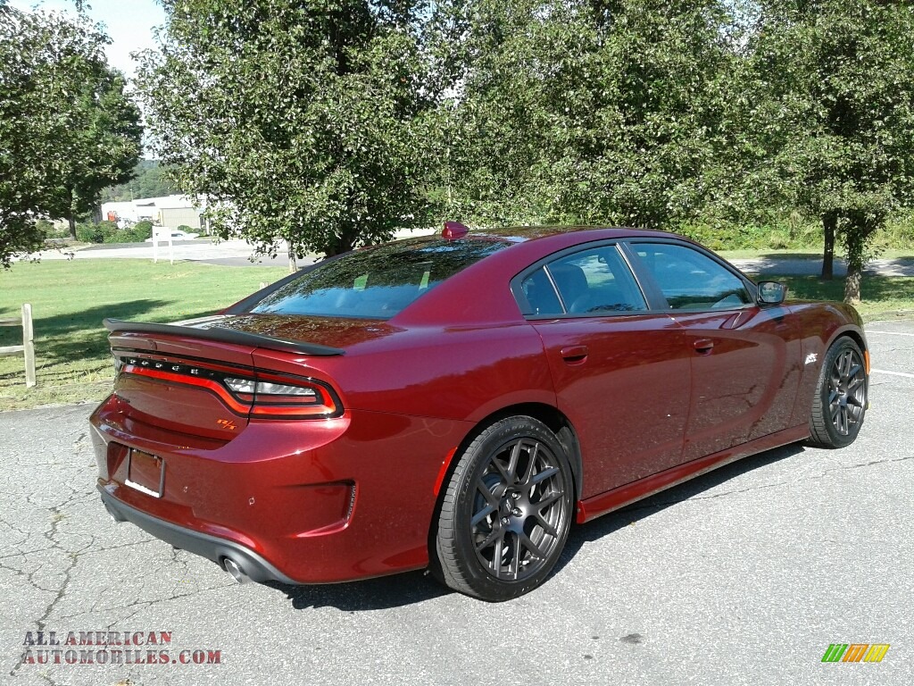 2018 Charger R/T Scat Pack - Octane Red Pearl / Black photo #6